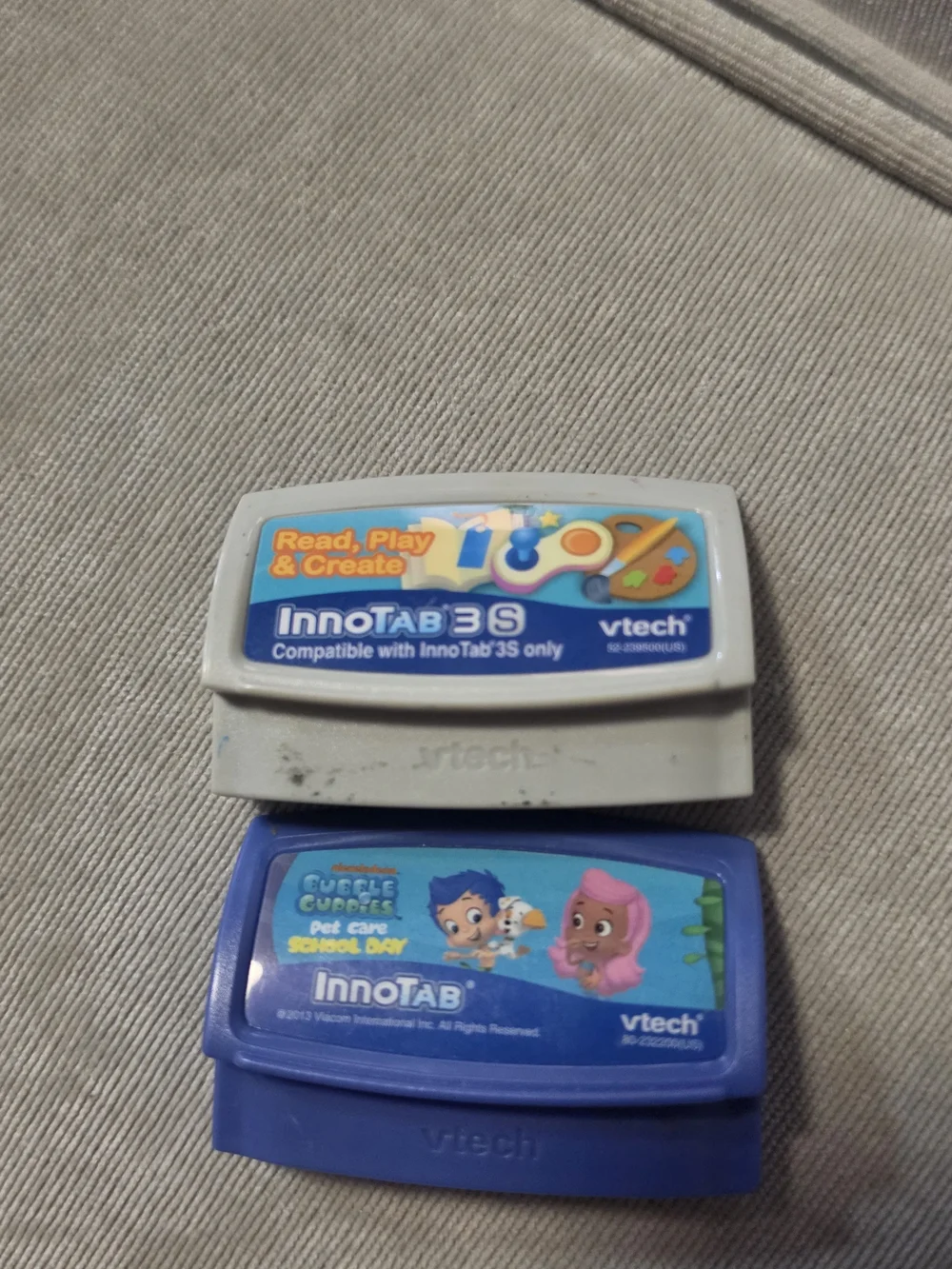 VTech InnoTab 3S And Innotab Game Cartridges Bubbleguppies And Learning Games